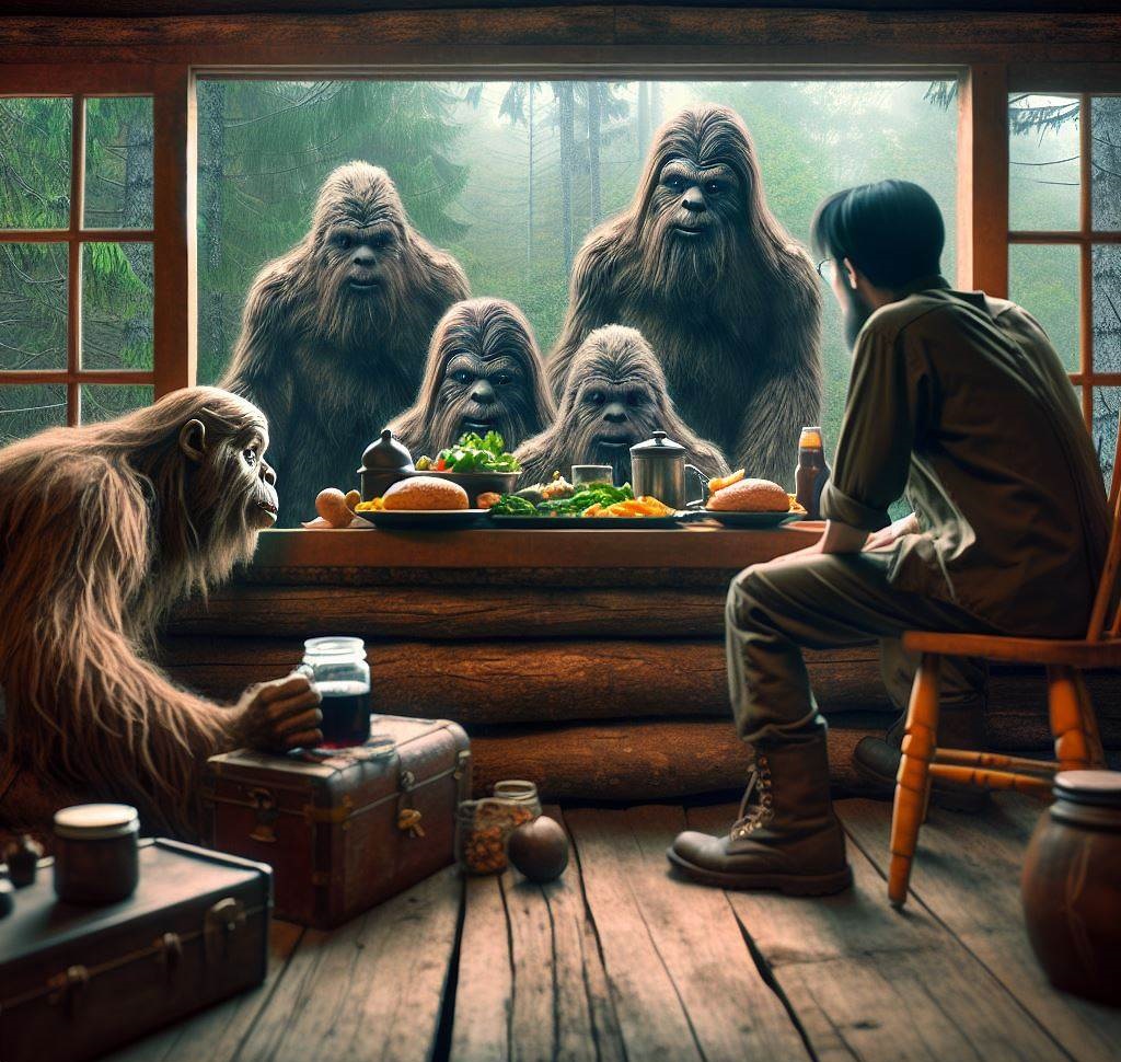 My Dinner With Sasquatch: How I Befriended a Very Hairy Family