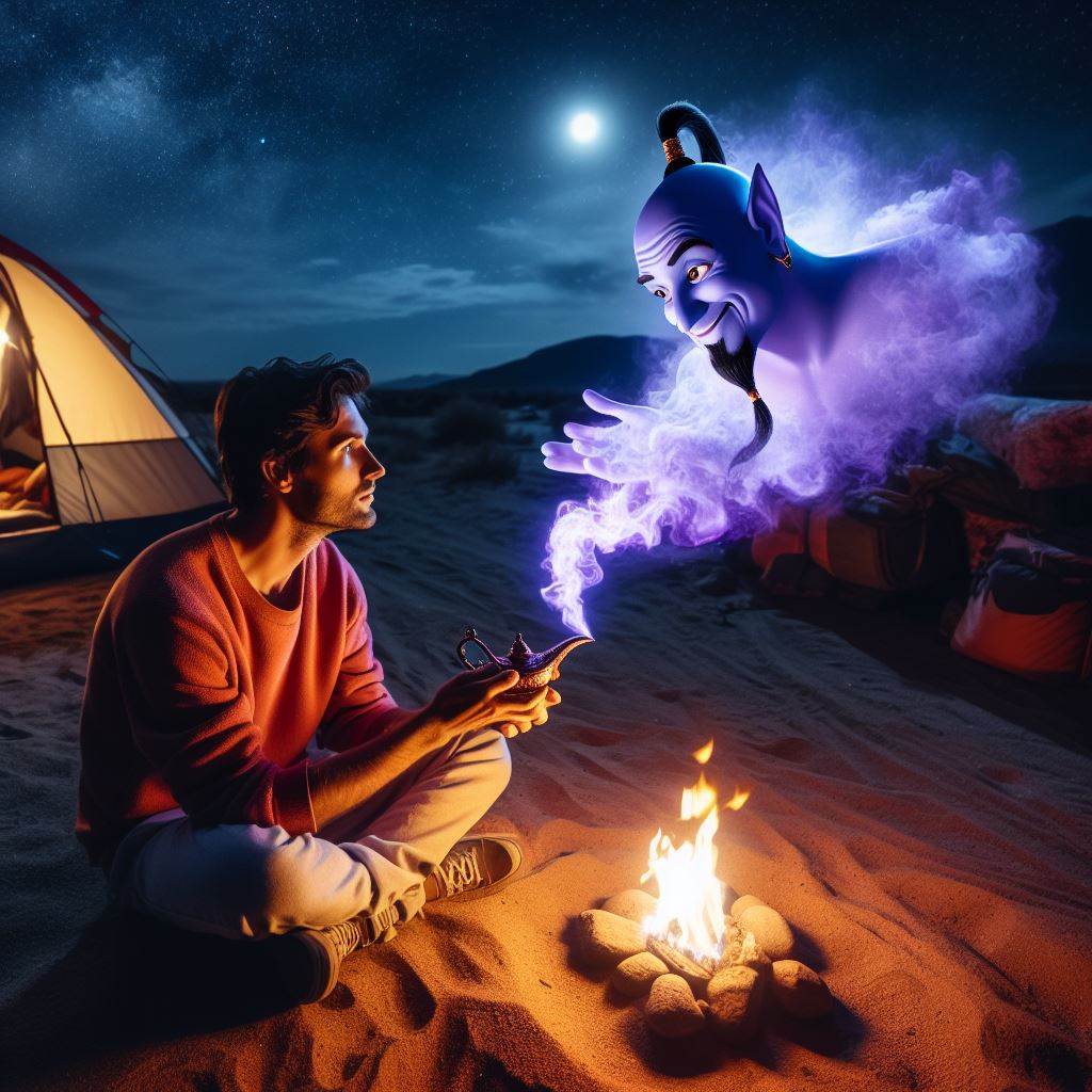 GENIE, MEANY, MINEY, MO’ – A Tumultuous Tale of Granted Desires, From a Genie